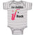 Baby Clothes My Daddies Rock Rainbow Guitar Dad Father's Day Baby Bodysuits