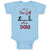 Baby Clothes Born to Disc Golf with My Dad Father's Day Baby Bodysuits Cotton