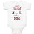 Baby Clothes Born to Disc Golf with My Dad Father's Day Baby Bodysuits Cotton