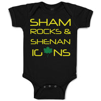 Baby Clothes Sham Rocks Shenanigans Style A Funny Humor St Patrick's A Cotton