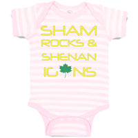 Baby Clothes Sham Rocks Shenanigans Style A Funny Humor St Patrick's A Cotton