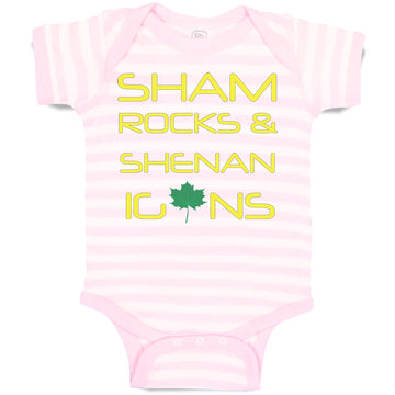 Baby Clothes Sham Rocks Shenanigans Style A Funny Humor St Patrick's A Cotton