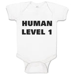 Human Level 1 Gamer Geek Nerd Funny Humor