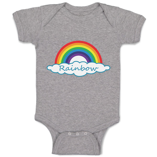 Baby Clothes Rainbow Hearts Funny Humor Baby Bodysuits Boy & Girl Cotton