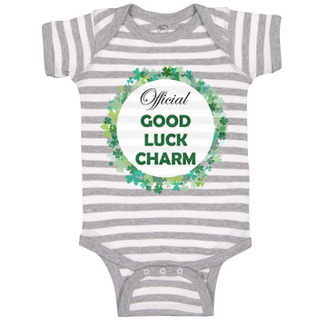 Baby Clothes Official Good Luck Charm St Patrick's Funny Humor Baby Bodysuits