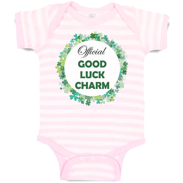 Baby Clothes Official Good Luck Charm St Patrick's Funny Humor Baby Bodysuits