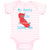 Baby Clothes My Aunt Uncle in California Love Me Baby Bodysuits Cotton