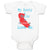 Baby Clothes My Aunt Uncle in California Love Me Baby Bodysuits Cotton