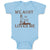 Baby Clothes My Aunt in Ny Loves Me Baby Bodysuits Boy & Girl Cotton
