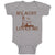 Baby Clothes My Aunt in Ny Loves Me Baby Bodysuits Boy & Girl Cotton