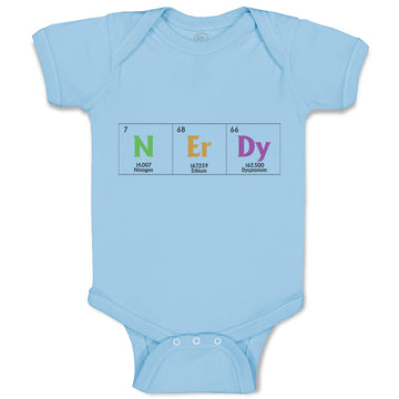 Baby Clothes Nerdy N Er Dy Geek Funny Humor Baby Bodysuits Boy & Girl Cotton