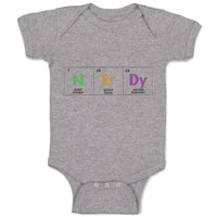 Baby Clothes Nerdy N Er Dy Geek Funny Humor Baby Bodysuits Boy & Girl Cotton