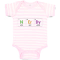 Baby Clothes Nerdy N Er Dy Geek Funny Humor Baby Bodysuits Boy & Girl Cotton