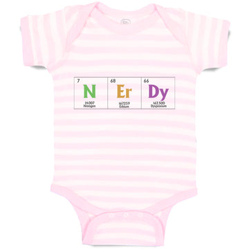 Baby Clothes Nerdy N Er Dy Geek Funny Humor Baby Bodysuits Boy & Girl Cotton