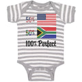 Baby Clothes 50% American South African 100% Perfect Baby Bodysuits Cotton