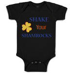 Baby Clothes Shake Your Shamrocks St Patrick's Funny Humor Baby Bodysuits Cotton