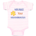 Baby Clothes Shake Your Shamrocks St Patrick's Funny Humor Baby Bodysuits Cotton