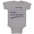 Baby Clothes Living Proof Daddy Doesn'T Shoot Blanks! Dad Father's Day Cotton