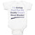 Baby Clothes Living Proof Daddy Doesn'T Shoot Blanks! Dad Father's Day Cotton