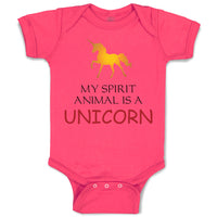 My Spirit Animal Is A Unicorn Funny Humor