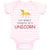 Baby Clothes My Spirit Animal Is A Unicorn Funny Humor Baby Bodysuits Cotton