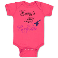 Baby Clothes Mommy's Little Rockstar Mom Mothers Day Baby Bodysuits Cotton