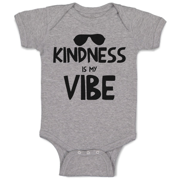 Baby Clothes Kindness Is My Vibe Funny Humor Baby Bodysuits Boy & Girl Cotton