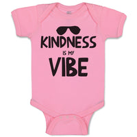 Baby Clothes Kindness Is My Vibe Funny Humor Baby Bodysuits Boy & Girl Cotton