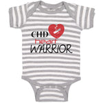 Baby Clothes Chd Heart Warrior Congenital Heart Disease Baby Bodysuits Cotton