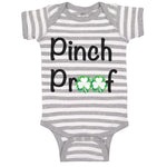 Pinch Proof Shamrock St Patrick's Funny Humor
