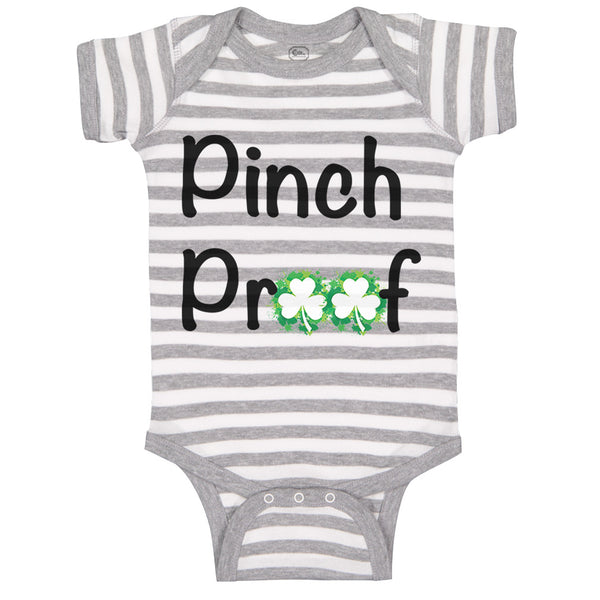 Pinch Proof Shamrock St Patrick's Funny Humor