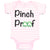 Baby Clothes Pinch Proof Shamrock St Patrick's Funny Humor Baby Bodysuits Cotton