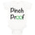 Baby Clothes Pinch Proof Shamrock St Patrick's Funny Humor Baby Bodysuits Cotton