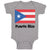 Baby Clothes Puerto Rico Flag Baby Bodysuits Boy & Girl Newborn Clothes Cotton