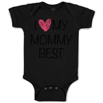 Baby Clothes I Love My Mommy Best Funny Baby Bodysuits Boy & Girl Cotton
