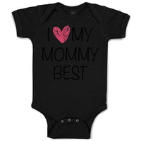 Baby Clothes I Love My Mommy Best Funny Baby Bodysuits Boy & Girl Cotton