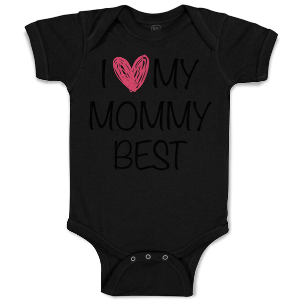 Baby Clothes I Love My Mommy Best Funny Baby Bodysuits Boy & Girl Cotton