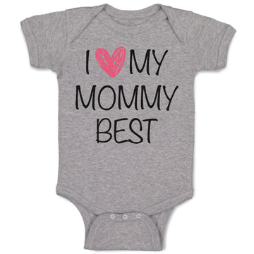 Baby Clothes I Love My Mommy Best Funny Baby Bodysuits Boy & Girl Cotton