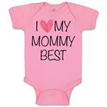 Baby Clothes I Love My Mommy Best Funny Baby Bodysuits Boy & Girl Cotton