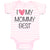 Baby Clothes I Love My Mommy Best Funny Baby Bodysuits Boy & Girl Cotton
