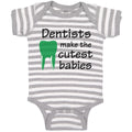 Baby Clothes Dentists Make The Cutest Babies Teeth Dental Baby Bodysuits Cotton