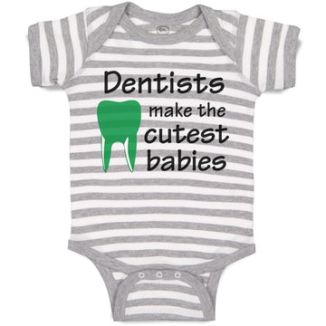 Baby Clothes Dentists Make The Cutest Babies Teeth Dental Baby Bodysuits Cotton