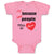 Baby Clothes All Because 2 People Fell in Love Valentines Love Style A Cotton