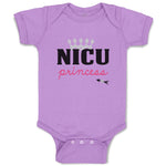 Baby Clothes Nicu Princess Preemie Girly Princess Baby Bodysuits Cotton