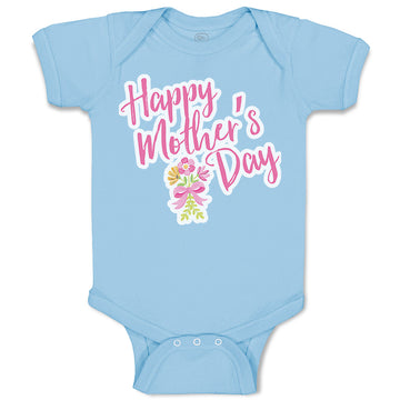 Baby Clothes Happy Mother's Day Baby Bodysuits Boy & Girl Newborn Clothes Cotton