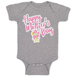 Baby Clothes Happy Mother's Day Baby Bodysuits Boy & Girl Newborn Clothes Cotton