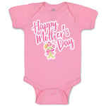 Baby Clothes Happy Mother's Day Baby Bodysuits Boy & Girl Newborn Clothes Cotton