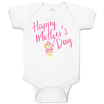 Baby Clothes Happy Mother's Day Baby Bodysuits Boy & Girl Newborn Clothes Cotton