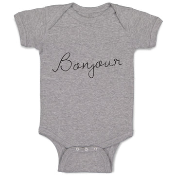 Baby Clothes Bonjour Valentines Love Baby Bodysuits Boy & Girl Cotton