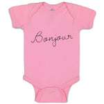 Baby Clothes Bonjour Valentines Love Baby Bodysuits Boy & Girl Cotton